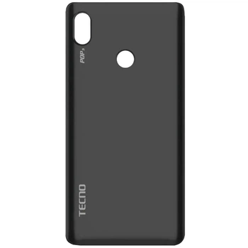 Задняя крышка для Tecno Pop 3 BB2 черная, Sandstone Black