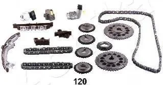 Комплект привідного ланцюга ASHIKA KCK120 Nissan Maxima 1302831U12, 1302831U00, 1307031U0A