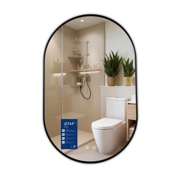 Дзеркало Qtap Scorpio (SC1) з LED-підсвічуванням Touch, антизапітніванням, диммером та регулюванням температури світіння