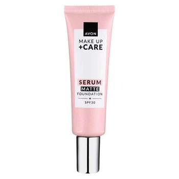 Матуючий тональний крем-сироватка для обличчя Avon SPF30 Avon, 215P Слонова кістка/Ivory (158511557)