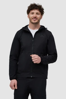 Кофта AVECS чорна з технологією Stretch Cotton 50628/1 L