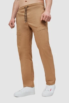 Штани AVECS коричневі з технологією Stretch Cotton 50624/42 3XL