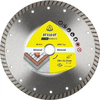 Круг алмазний Турбо DT310UT EXTRA 125х2,0х22,23мм; сегм. 10 мм; бетон, цегла, будівельні матеріали (334089)
