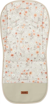 Вкладиш для коляски Sensillo Velvet Bloom Бежевий 80 x 40 см (5903076324955)