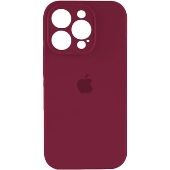 Чохол для смартфона Silicone Full Case AA Camera Protect for Apple iPhone 15 Pro Max 47,Plum