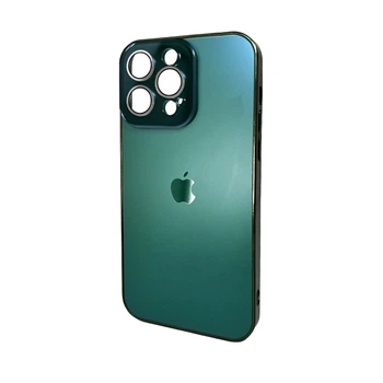 Чохол для смартфона AG Glass Sapphire Frame MagSafe Logo for Apple iPhone 15 Pro Cangling Green