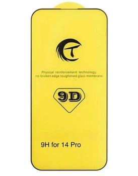 Защитное стекло для iPhone 14 Pro 9D Black