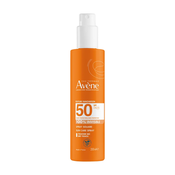 Avene Sun Spray Invisible SPF 50 - солнцезащитный спрей для лица и тела, 200 мл