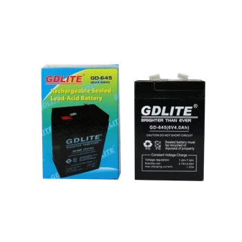 Акумулятор GDLITE-GD-645 6V 4.0Ah 70×47×101 мм