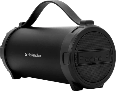 Портативна колонка Defender G24 10W, BT/TF/USB/AUX/1500mAh Black (65124) - Уцінка