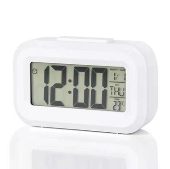 Настольные часы Vkstar Zl-2108 с подсветкой и термометром, white