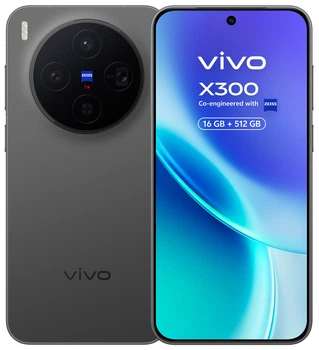 Смартфон vivo X300 16/512GB Phantom Black Global