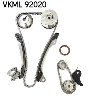 Комплект ланцюга ГРМ NISSAN MICRA K12 02-/NV200 10-/QASHQAI I 06- 1.6/1.6 16V SKF (VKML92020)