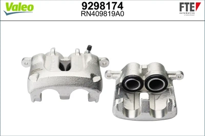Гальмівний супорт передній лівий NISSAN PRIMASTAR 02-/OPEL VIVARO A 01-/RENAULT TRAFIC II 01- 9298174 FTE automotive (9298174)