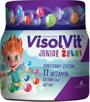 Вітамінний комплекс для дітей Angelini Francesco Visolvit Junior 50 желейних цукерок (5906681444063)