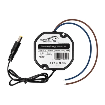 Блок питания Mustang Energy PS-1201W 12V/1A влагозащищенный IP67 (43-00101)