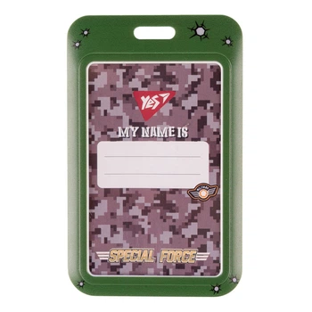 Бейдж вертикальний Yes Military слайдер (940318)
