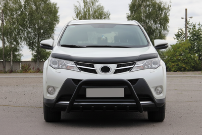 Кенгурятник WT003 Black (нерж) для Toyota Rav 4 2013-2018 рр