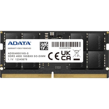 Модуль пам’яті SO-DIMM DDR5 32GB 4800 ADATA С40 (AD5S480032G-B)