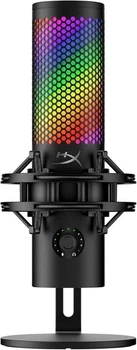 Мікрофон для ПК/ для стрімінгу, подкастів HyperX QuadCast 2 S Чорний RGB (9A273AA)