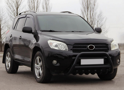 Кенгурятник WT003 Black (нерж) для Toyota Rav 4 2006-2013 рр