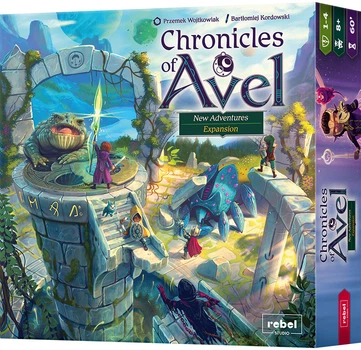 Dodatek do gry planszowej Rebel Chronicles of Avel: New Adventures (5902650617940)