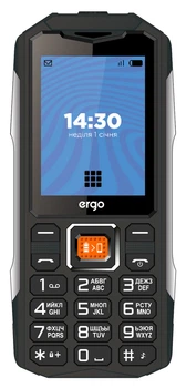 Мобільний телефон ERGO E242 Dual Sim Чорний (7200873)