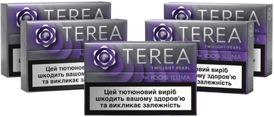Мініблок стіків для нагрівання тютюну TEREA Twilight Pearl 5 пачок (7622100425021_n)