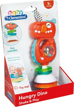 Interaktywna zabawka Clementoni Grzechotka Dinozaur (8005125173624)