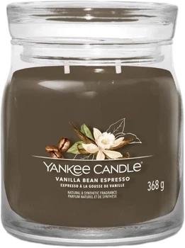Ароматична свічка Yankee Candle Signature Vanilla Bean Espresso 368 г (5038581125091)