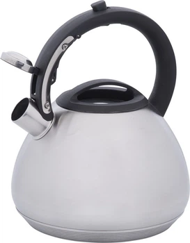 Czajnik Resto Lyra z gwizdkiem srebrny 2.7 l (4260403577301)