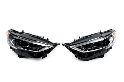 Передние фары Full LED (2019-2022, 2 шт) для Ford Mondeo