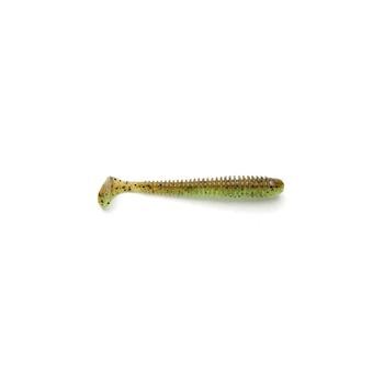 Силікон рибальський Keitech Swing Impact 4.5" 401 Green Pumpkin / Chartreuse (1551.06.17)