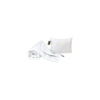 Ковдра MirSon Набір вовняний №1675 Eco Light White Ковдра 140х205 + подушк (2200002656542)