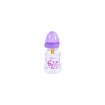 Пляшечка для годування Baby Team з латексною соскою Овечка, 125 мл (1300_овечка)