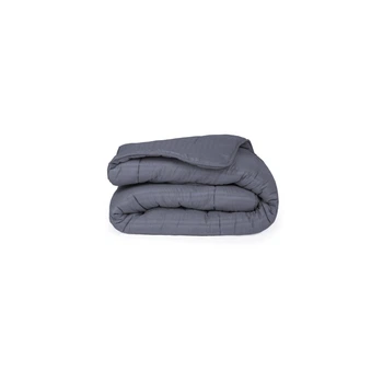 Ковдра MirSon зимова Шовкова Супер Тепла №9003 Eco Light Gray 110x140 см (2200005992982)