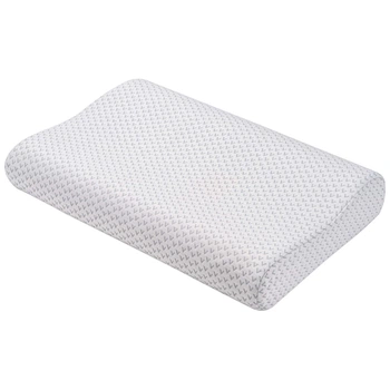 Подушка Ardesto ортопедична Sleepwell хвиля, піна меморі, 60х40х11/9см білий (ART6040COP)