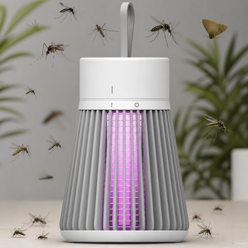 Пастка комарів і комах знищувач антимоскітна лампа електрична Stop Mosquito USB