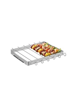Мангал розкладний переносний Grill Meister з набором шампурів 35,5x25x3,2 см 7 предметів