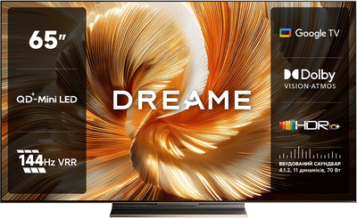 Телевізор Dreame Aura MiniLED 65" 4K TV 65S100