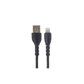 Дата кабель USB 2.0 AM to Lightning 3A black Proda (PD-B47i-BK)