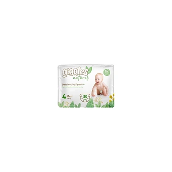 Підгузок Giggles Natural 4 Maxi 7-18 кг 30 шт (8680131206407)