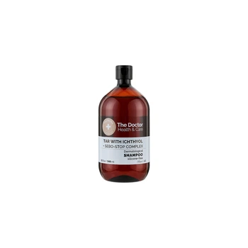 Шампунь The Doctor Health & Care Tar With Ichthyol + Sebo-Stop Complex Дьогтьовий з іхтіолом 946 мл (8588006041699)