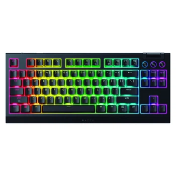 Клавіатура Razer BlackWidow V4 Low-Profile TKL Wireless/Bluetooth/USB Orange switch UA Black (RZ03-05450700-R3M1)