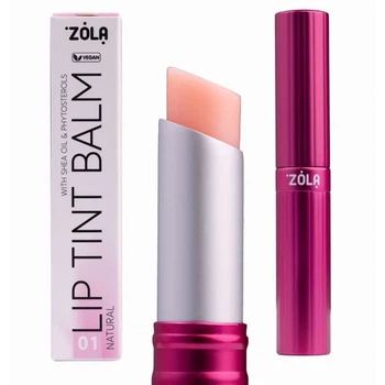 Відтінковий бальзам для губ ZOLA Lip Tint Balm 01 Natural