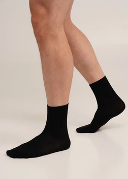Шкарпетки чоловічі з бамбуку Giulia MS3 BAMBOO 43/46 Black-black