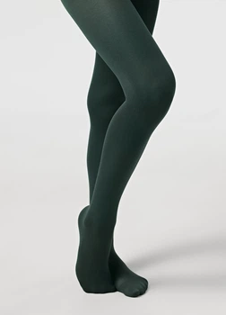 Класичні дитячі колготки Giulia KETTY 40 122/128 Green-botella