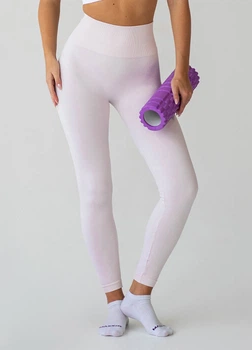 Жіночі безшовні легінси з високою посадкою Giulia FLEXING LEGGINGS ACTIVE S/M Pink-primerose pink