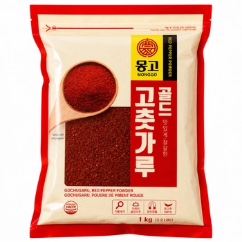Корейський перец Кочукару грубого помола для кимчи Monggo 1кг