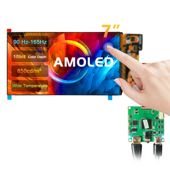 Промышленный OLED-дисплей Wisecoco 7-OLED-165 7" 1920x1080 165Hz 850nit Touch Black (WSC-7FHD-120-T)